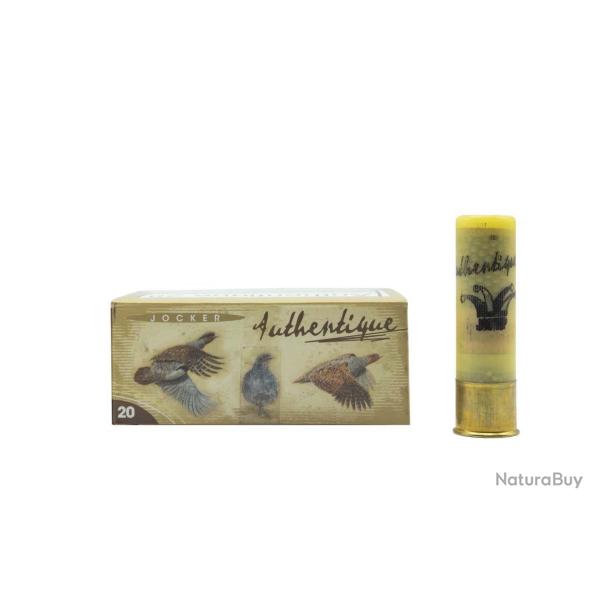 CARTOUCHES JOCKER AUTHENTIQUE CAL 20 70 BG 32 GRS