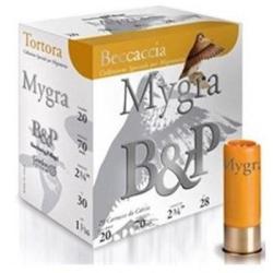 CARTOUCHES B&P MYGRA BECACCIA CAL 20/70 BG 34 GR N&deg;8 1/2