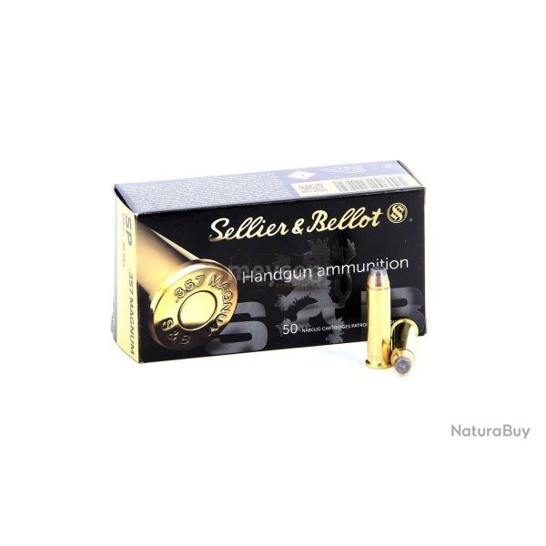 MUNITION SELLIER & BELLOT CAL 357 158GRS SP BTE DE 50