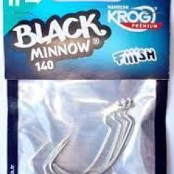 HAMECONS KROG FIIISH BLACK MINNOW N&deg;4 140 BM156