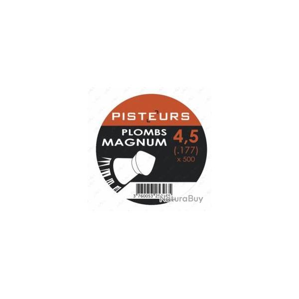 PLOMB PISTEURS MAGNUM 4.5 BTES DE 500