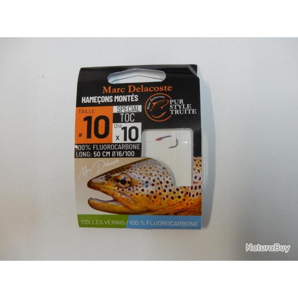 Mont� DELACOSTE SPECIAL TOC COLLES VERNIS FLUOROCARBONE T12 / 0.16 mm