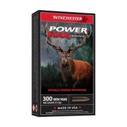 MUNITION WINCHESTER 300WM POWER MAX BONDED 180GR