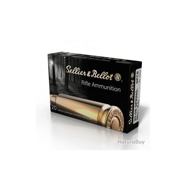 MUNITION SELLIER&BELLOT 30.06 SPCE 180g