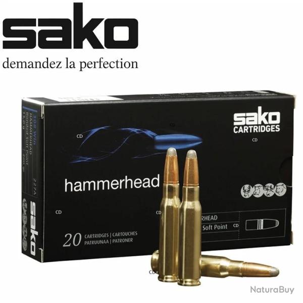 MUNITION SAKO HAMMERHEAD CAL 300WM 14.3G/220GRS