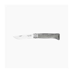 COUTEAU PLIANT OPINEL BOULEAU LAMELLE BRUN N&deg;8