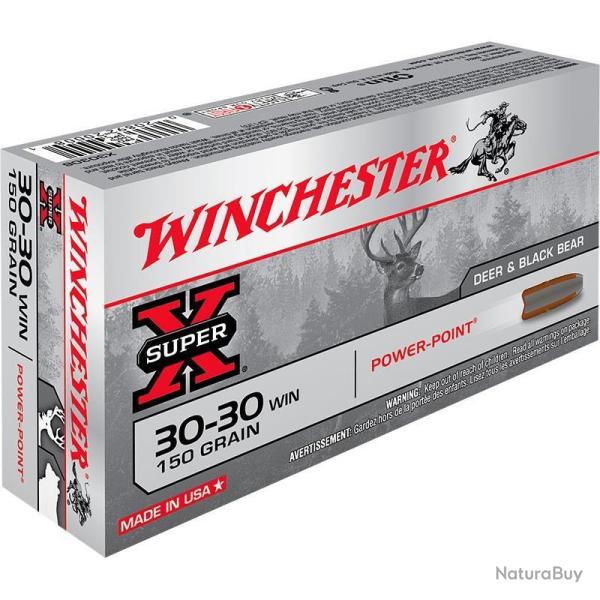 MUNITION WINCHESTER 30X30 150GR PP