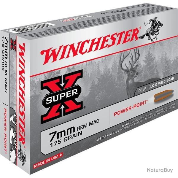 MUNITION WINCHESTER 7RM 175GR POWER POINT