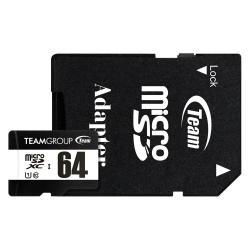 CARTE MEMOIRE TEAM GROUP SDXC 64 GB CLASS 10 100MB/S