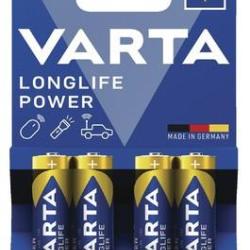 PILE VARTA LR06 LONGLIFE POWER AA X4