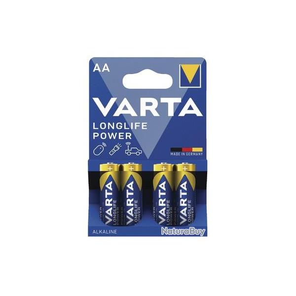 PILE VARTA LR06 LONGLIFE POWER AA X4