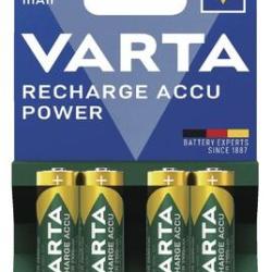 PILE RECHARGEABLES VARTA AA/LR06 2100MAH X4