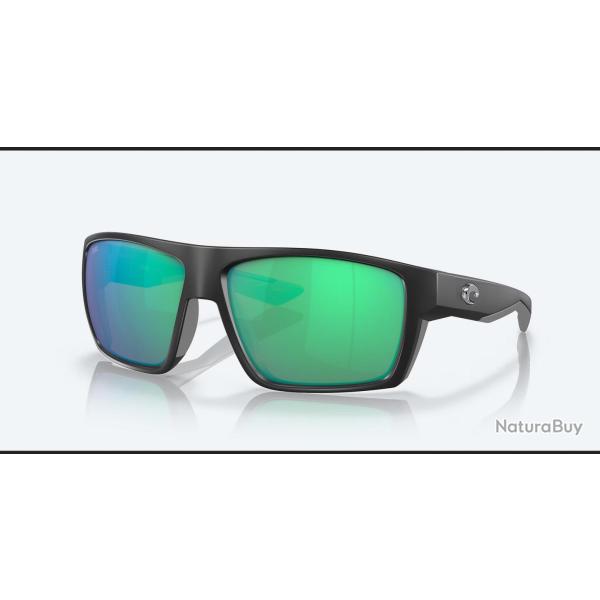 LUNETTE COSTA DEL MAR BLOKE MATTE BLACK MATTE GREY/GREEN MIRROR 580G REF 904510