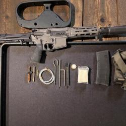 CARABINE SEMI AUTOMATIQUE DANIEL DEFENSE PDW SBR 7" COBALT .300BLK + RDS ASE DUAL Short Black