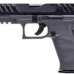 PIST PDP FULL SIZE WALTHER 4,5'' CAL 9X19, 18 COUPS - TUNGSTEN GREY