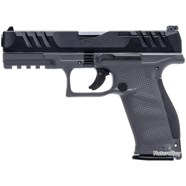 PIST PDP FULL SIZE WALTHER 4,5'' CAL 9X19, 18 COUPS - TUNGSTEN GREY
