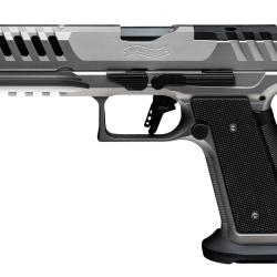 PIST PDP SF MATCH FULL SIZE BLACK TIE WALTHER 5'' CAL 9X19, 20 COUPS