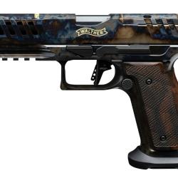 PIST PDP SF MATCH FULL SIZE VINTAGE WALTHER 5'' CAL 9X19, 20 COUPS