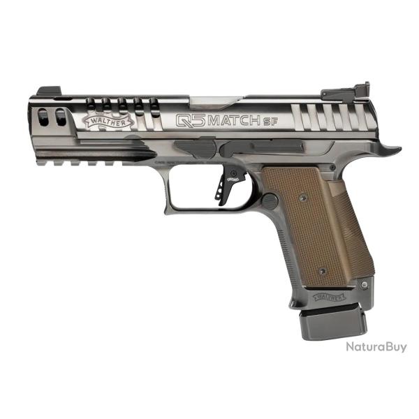 PIST Q5 MATCH SF BLACK DIAMOND WALTHER CAL 9X19, 17 COUPS