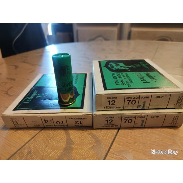 Lot Cartouches st Hubert ( la super st Hubert) 36gr
