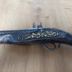 Pistolet &agrave; silex