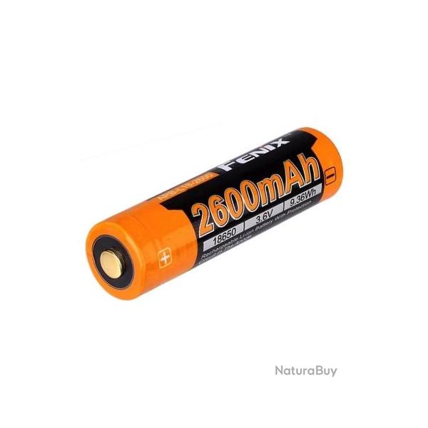 Batterie pour lampe Fenix 3,7V 2600mAh