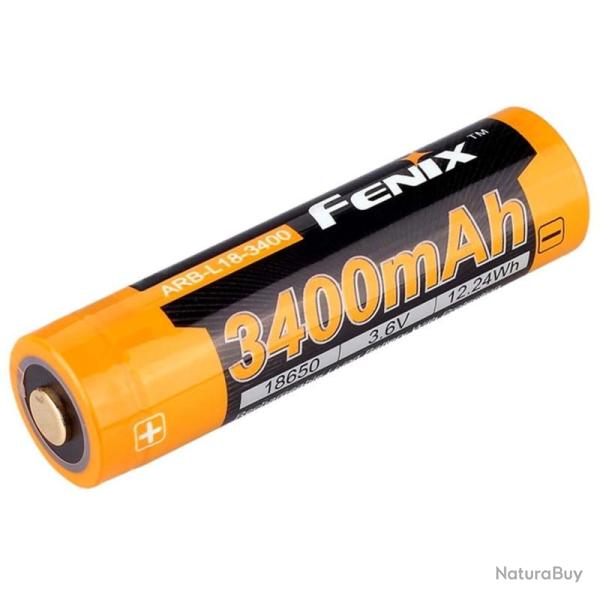 Batterie pour lampe Fenix 3,6V 3400mAh