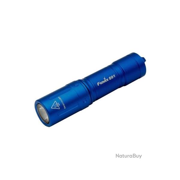 Lampe de poche Fenix E01BL V2 - Bleu