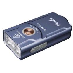 Lampe porte-cl&eacute;s Fenix E03R Bleu V2 - 500 Lumens