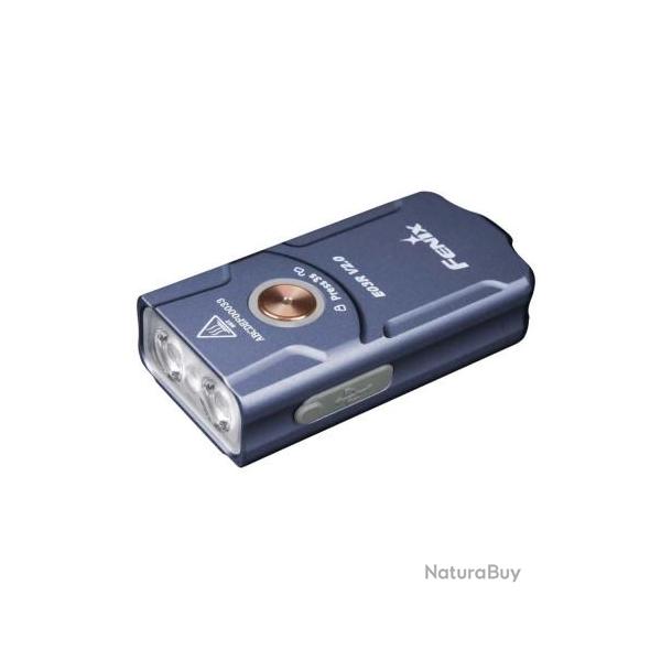 Lampe porte-cl�s Fenix E03R Bleu V2 - 500 Lumens
