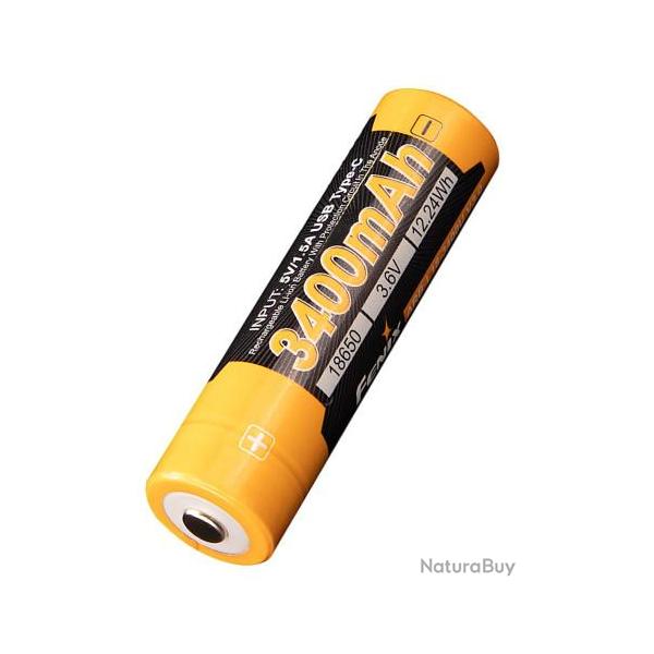 Batterie pour lampe Fenix V3 3,6V 3400mAh