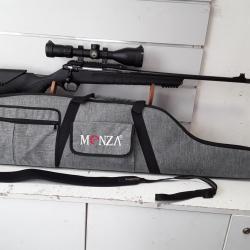 Carabine Impala plus MONZA cal.308win synthetique can.51cm + bretelle + lunette 3-12x56 + colliers