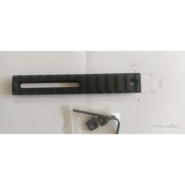Rail picatinny r�glage pour optique