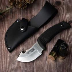 Couteau CUDEMAN hakkon 137-H manche noir  17.5cm