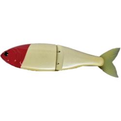 Poisson Nageur Swimbait Republic Glideway 17,6cm 17,6cm 80,5g OG Read Head