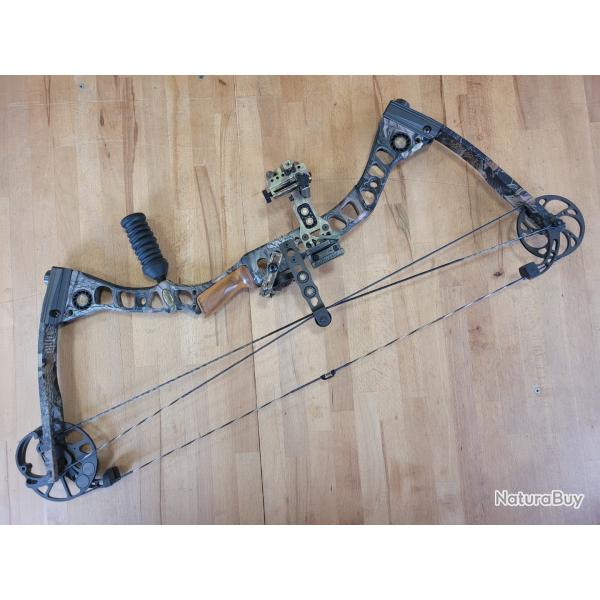 arc compound MATHEWS SWITCHBACK gaucher 60-70 livres