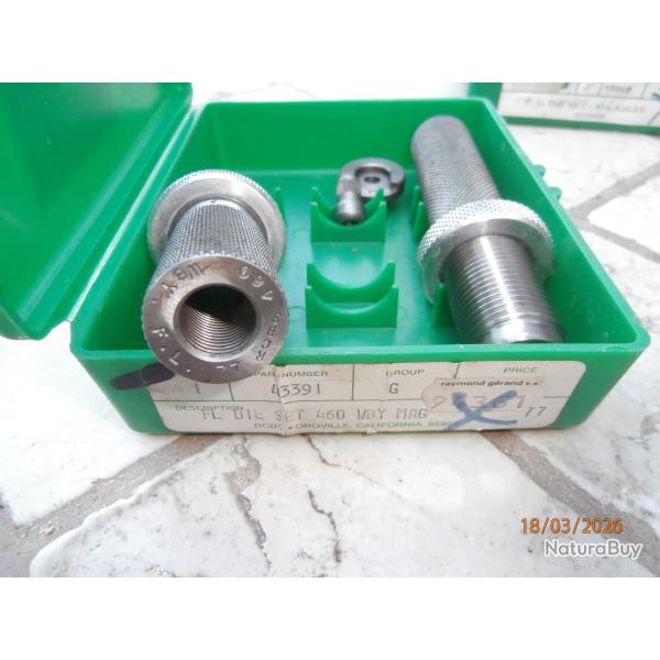 jeux d'outils rcbs 460 WBY MAG incomplet
