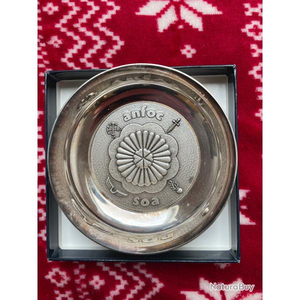 Coupelle / cendrier ANFOC-SOA (association nationale des femmes d'officiers de carri�re...