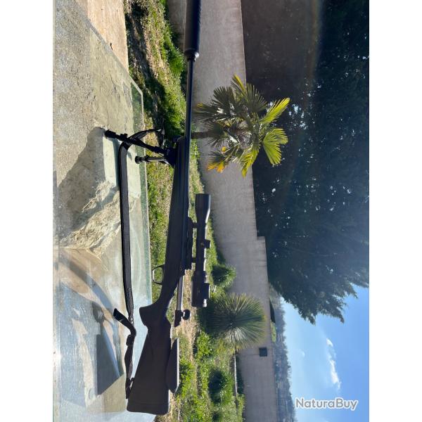 Browning X-BOLT 7rm + lunette swarovski Z6i 1.7x10-42 + bipied + R�ducteur de son