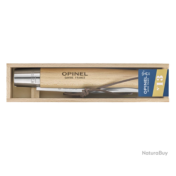 Opinel N�13 G�ant - Couteau inox 22 cm en plumier