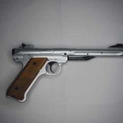 Pistolet Ruger Mark IV Stainless - 4.5mm diabolo - Occasion