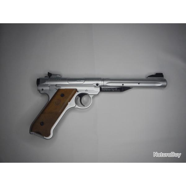Pistolet Ruger Mark IV Stainless - 4.5mm diabolo - Occasion