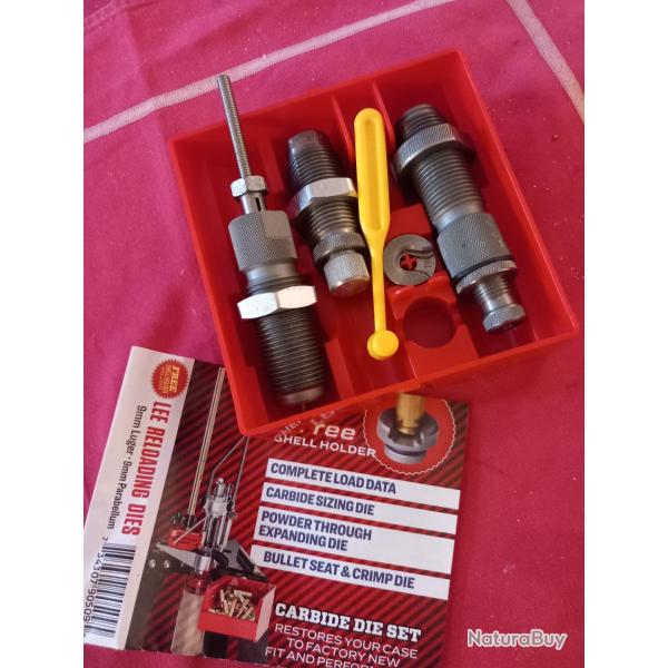 JEU D OUTILS DE RECHARGEMENT 357 MAGNUM - 38 SPECIAL HORNADY - LEE