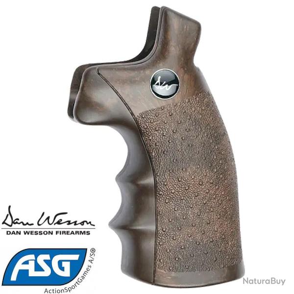 Poign�e Dan Wesson Grip Wood Style ASG pour revolver CO2