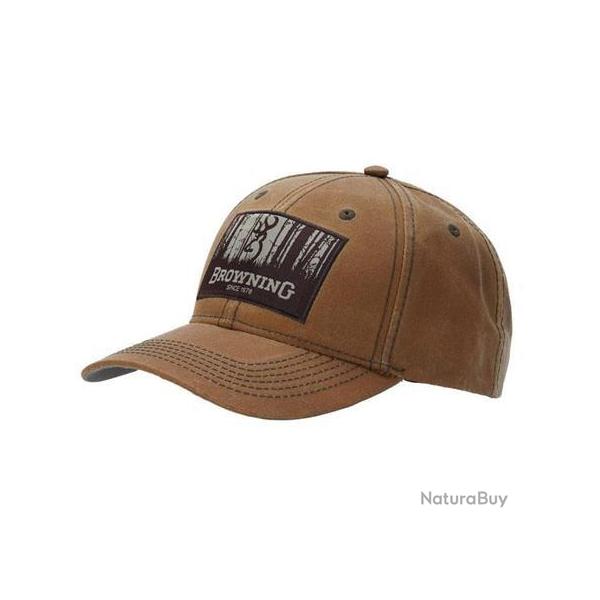 Casquette Homme Browning Bush Wax - Sable