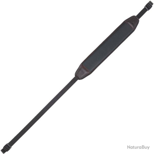 Bretelle Carabine Browning Neoprene - Sans Anneaux - Noir