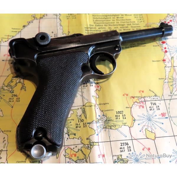 P08  Mauser (42) de 1939 mono matricule (sauf chargeur)