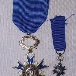 Ordre national du m&eacute;rite plus r&eacute;duction