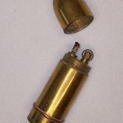 Briquet obus artisanat de tranch&eacute;e Poilu 14/18 WW1
