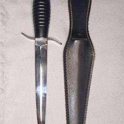 Dague Type COMMANDO inox France vintage 70/80 collection